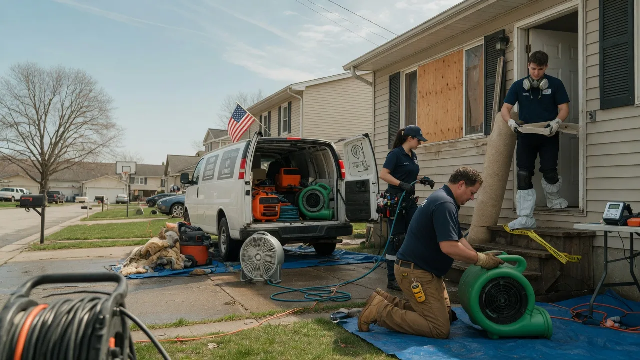 Water Damage Restoration in Adrian, MO near me
